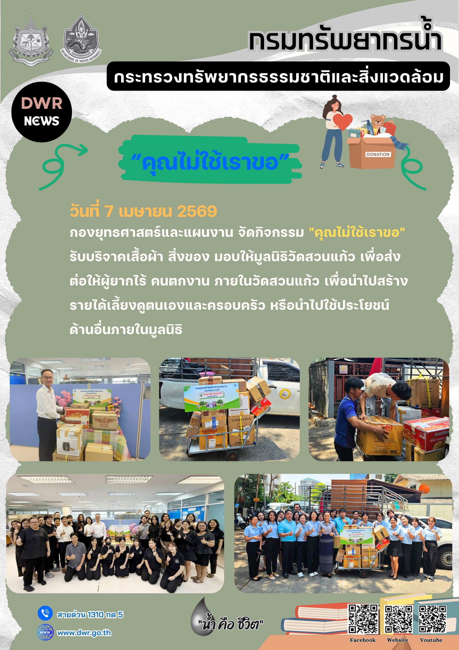 วันที่ 7 เมษายน 2569 กิจกรรม 