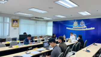 ประชุมคณะกรรมการตรวจรับพัสดุงานจ้างที่ปรึกษา โครงการจัดทำหลักเกณฑ์การจัดสรรน้ำ ครั้งที่ 8/2568