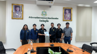 กรมทรัพยากรน้ำส่งเสริมเกี่ยวกับการดำเนินการเพื่อขอรับสัมปทานประกอบกิจการประปาให้กับสำนักงานทรัพยากรธรรมชาติและสิ่งแวดล้อมจังหวัดภูเก็ต