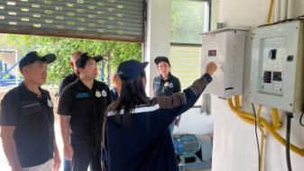 กรมทรัพยากรน้ำตรวจกำกับการประกอบกิจการประปาสัมปทานโครงการจัดสรรที่ดินเขตประกอบการอุตสาหกรรม จี.เค.แลนด์  จังหวัดระยอง